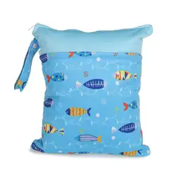 [CHOOEC] синяя Лоскутная моющаяся многоразовая полотняная пеленка сумки для подгузников водонепроницаемая Спортивная Туристическая Сумка