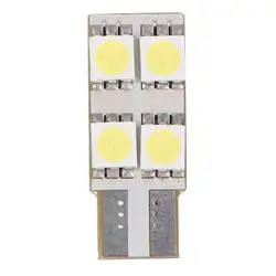 2x светодиодный свет W5W 501 T10 4 SMD 5050 светодиодный автомобильные лампы белого цвета