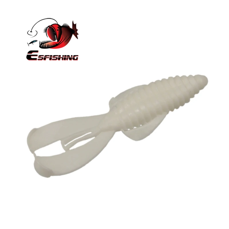 Esfishing السحر جديد الغضب علة الحوصلة 100 مللي متر 8.2g 6 قطعة الصيد إغراء طعوم طرية Leurre souple الكارب الصيد اكسسوارات