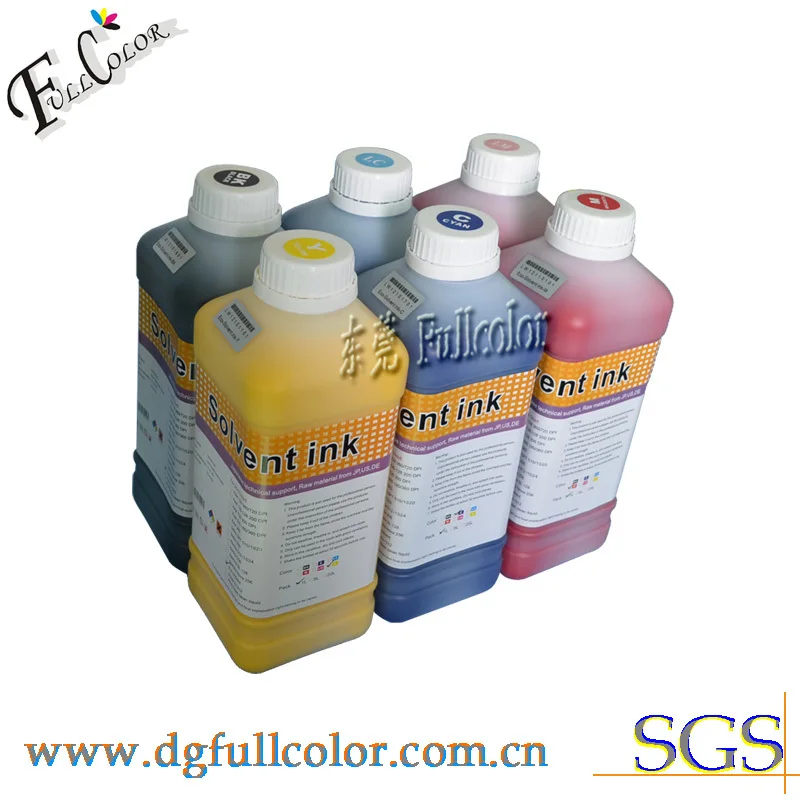 6 colors eco solvent printer ink for HP Designjet 9000s eco solvent