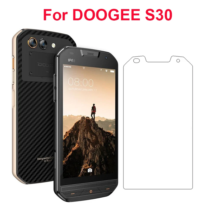 2 шт Для DOOGEE S30 ip68 закаленное стекло 9H защитная пленка Взрывозащищенная Защита экрана для DOOGEE S30 S 30 lcd Передняя пленка