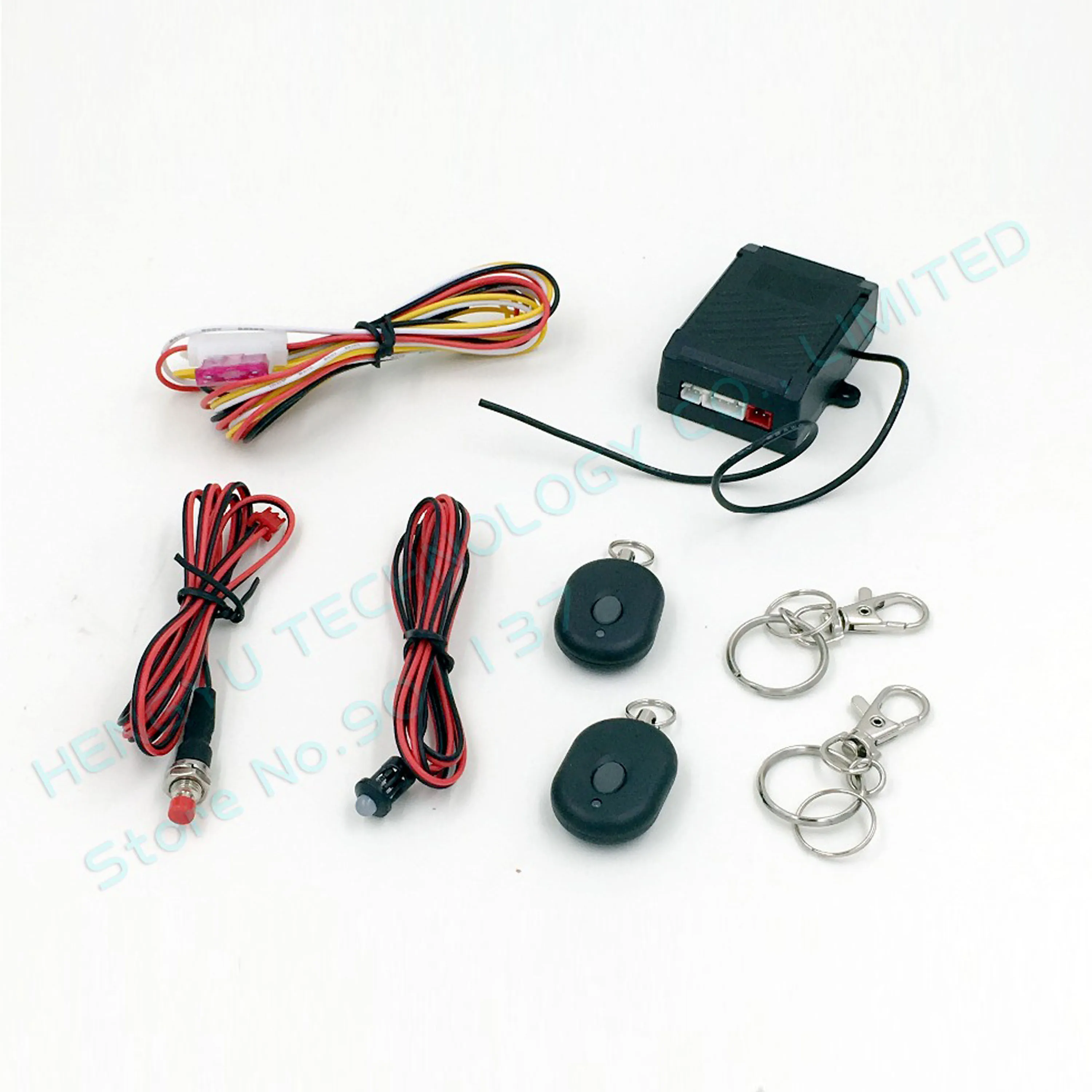 

universal car engine immobilizer lock anti robbery auto anti-hijacking system anti-stealing alarm system circuit cut off EL-3