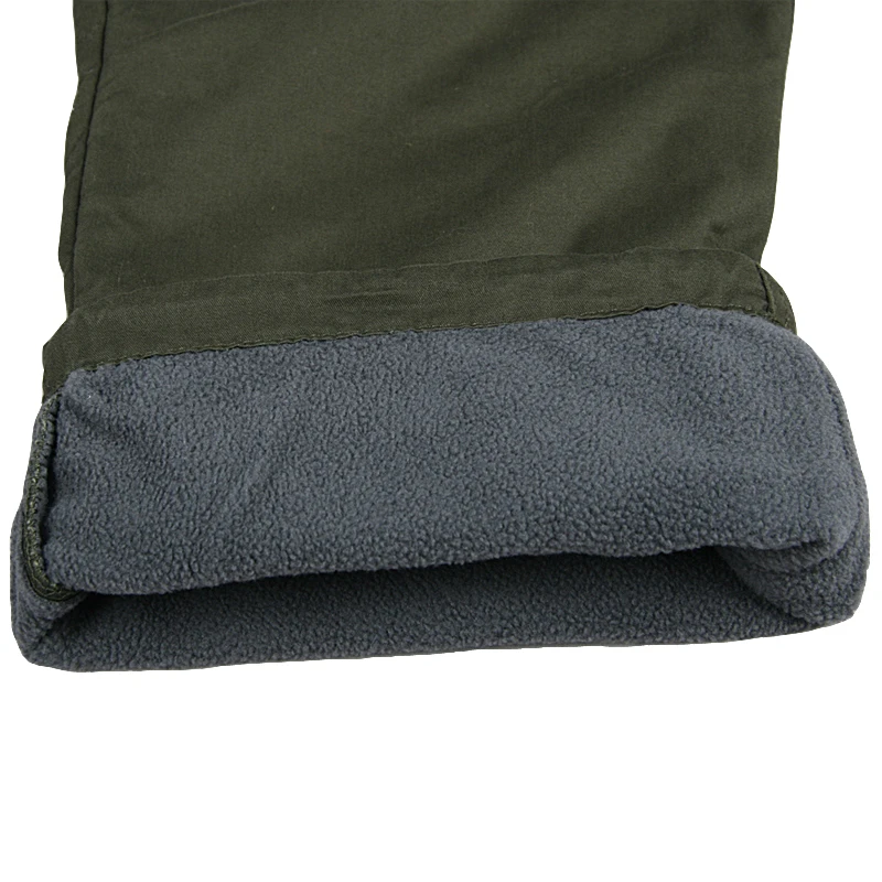 Billig Winter Doppel Schicht männer Cargo Hosen Männer Warme Dicke Baggy Baumwolle Im Freien Hosen Casual Armee Military Camouflage Taktische