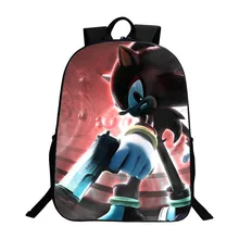 

New Arrivals Printing 3D Cartoon Sonic Backpack Children School Bags for Kids Baby Kindergarten Bag Boys Girls Bookbag Best Gift