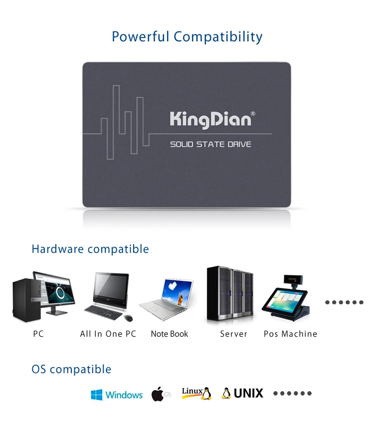 S200 60 GB) KingDian SSD 2,5 SATA3 60GB твердотельный диск HD HDD SSD