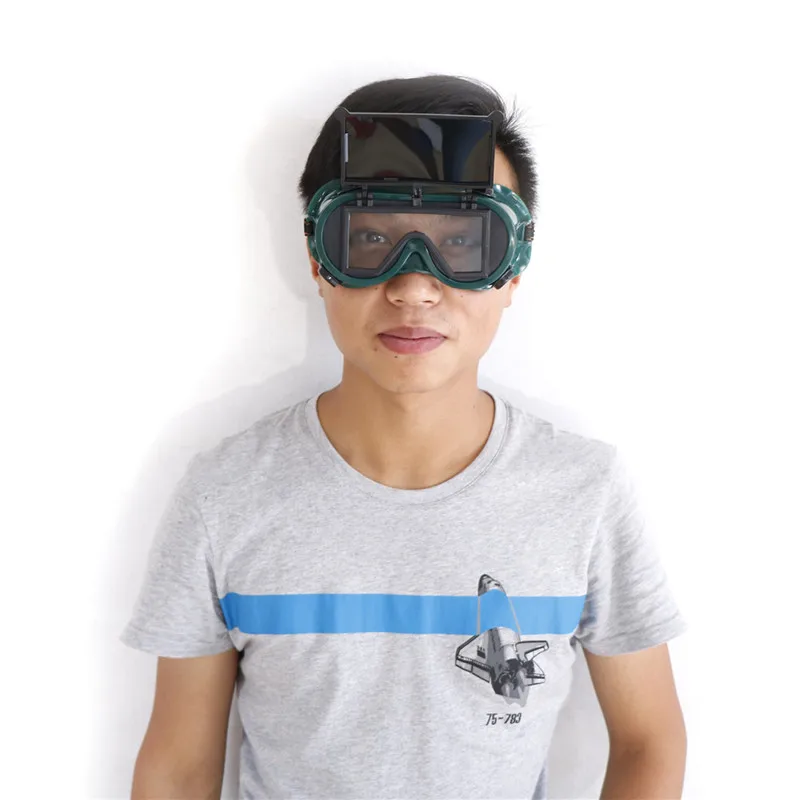 

Welder Protect Cutting Grinding Welding Goggles With Flip Up Glasses