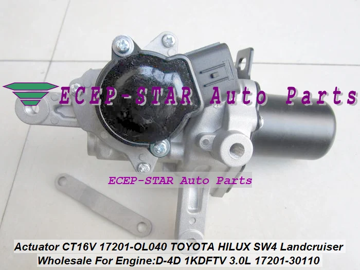 ZT-Turbo Electric Actuator Solenoid Valve Wastegate CT16V 17201-OL040 17201-30110 For TOYOTA (3)