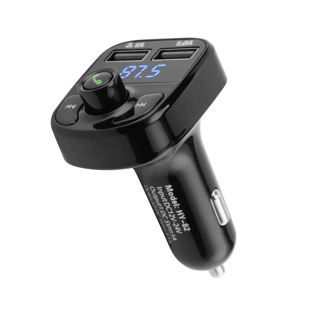 1 шт Car Kit громкой связи Беспроводной Bluetooth fm-передатчик ЖК-дисплей MP3 плеер USB ChargerCar аксессуары громкой связи низкая цена