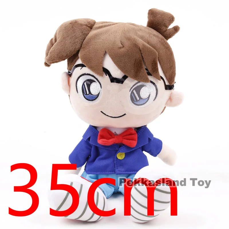 Anime Detective Conan Edogawa Conan Cartoon Kawaii Plush Toy Soft