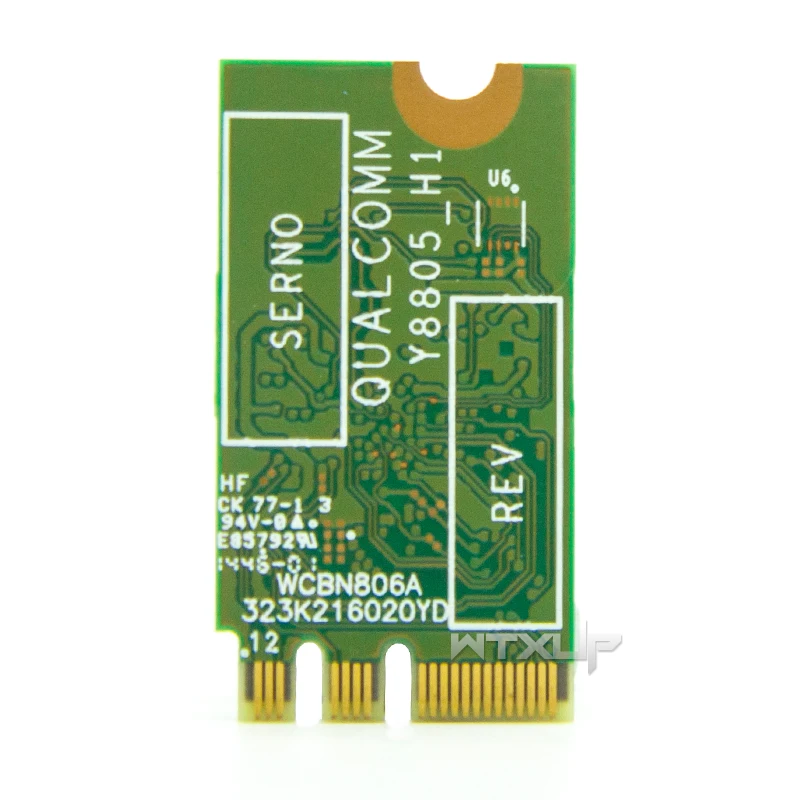 Беспроводная карта адаптера для Qualcomm Atheros QCA9377 QCNFA435 802.11AC 2,4G/5G NGFF wifi карта Bluetooth 4,1