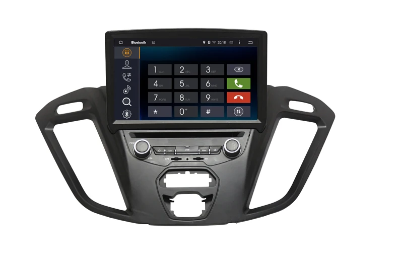 Flash Deal 6core PX6 android 9.0 4+64G car dvd player gps navigation for Ford Transit custom 950 1580 350 350HD Tourneo 2016-2018 headunit 7