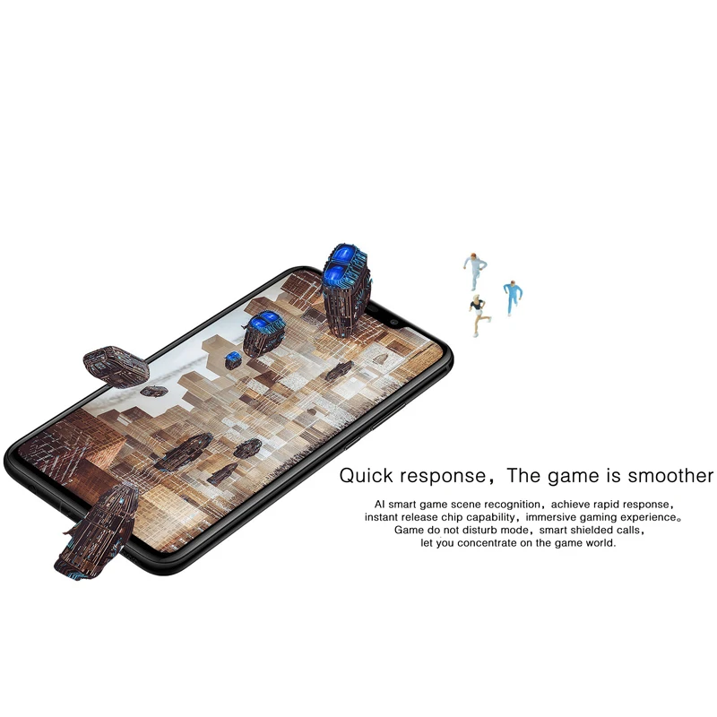 Оригинальный смартфон huawei Nova 3i 4GB + 128GB LTE 6 3 дюймов Kirin 710 четыре ядра 24MP 2340x1080 P 3340