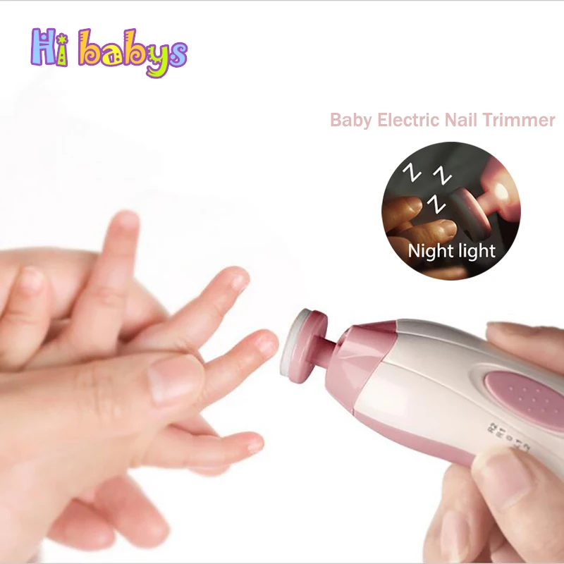 Electric Baby Nail Trimmer Baby Scissors Babies Nail Care Safe Nail