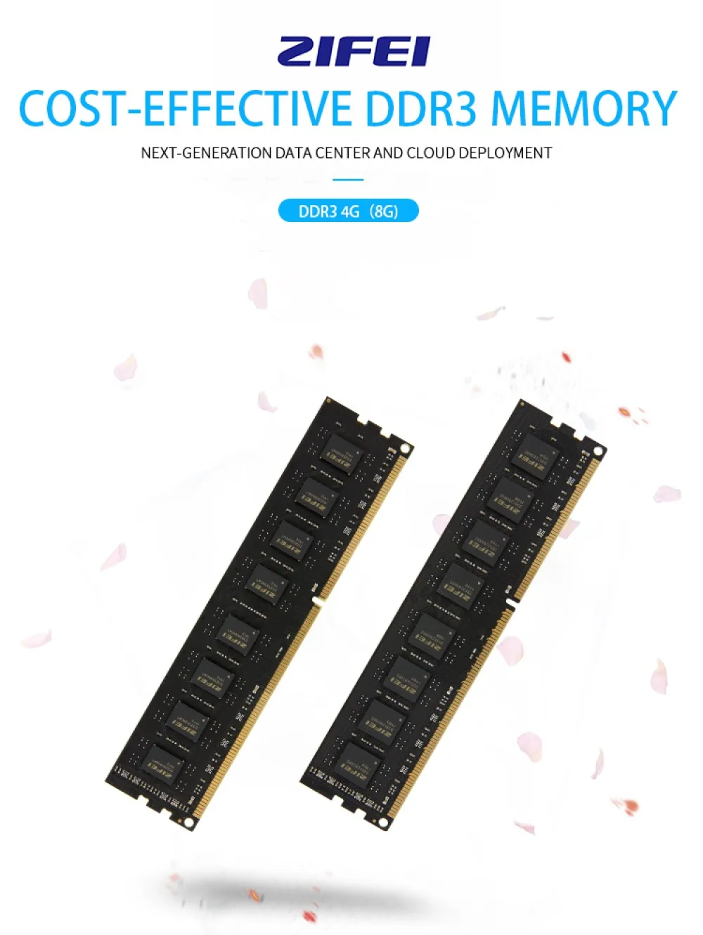 ZIFEI DDR3 2 ГБ/4 ГБ/8 ГБ 1600 1333 1066 МГц 1,5 V модуль памяти DIMM для компьютера Оперативная память полностью совместима с процессором Intel и AMD
