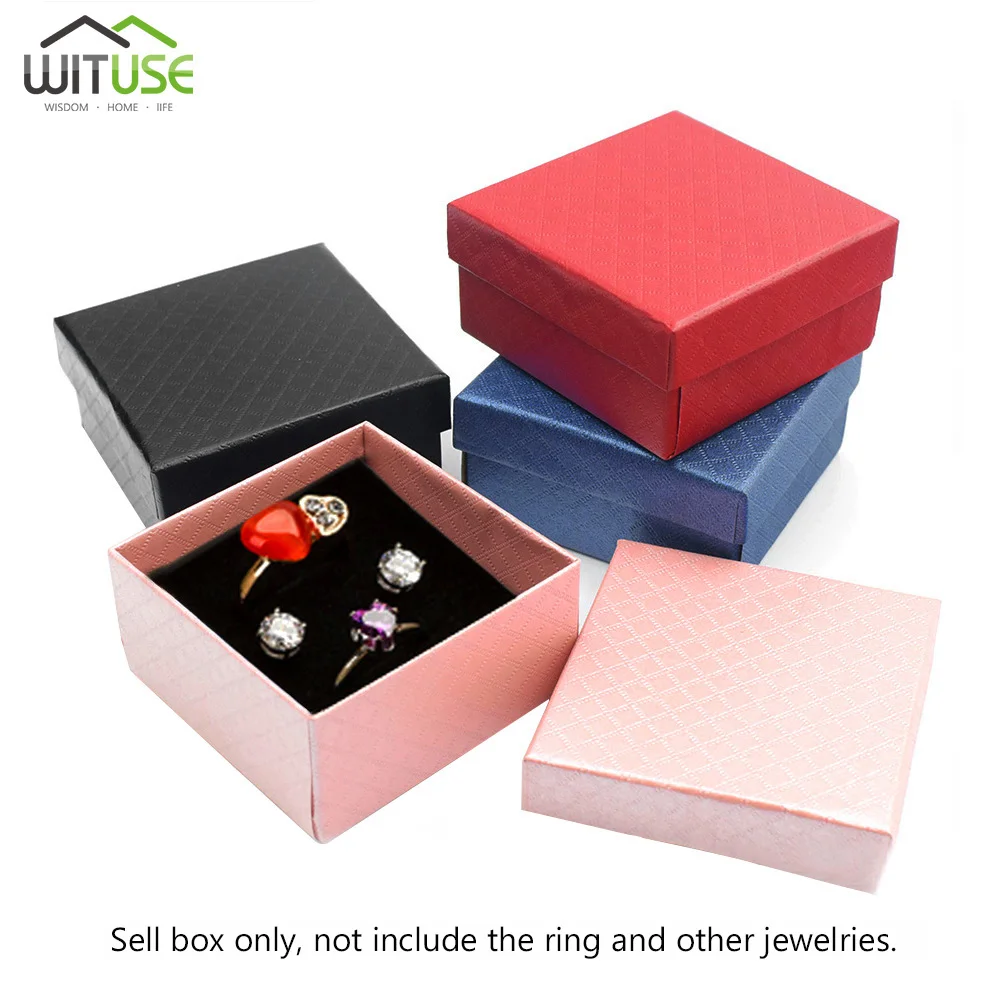 Wholesale Colorful Jewel Necklace Bangle Earring Package Case Small Present Gift Box Cake Cookie Wedding Packaging Boxes