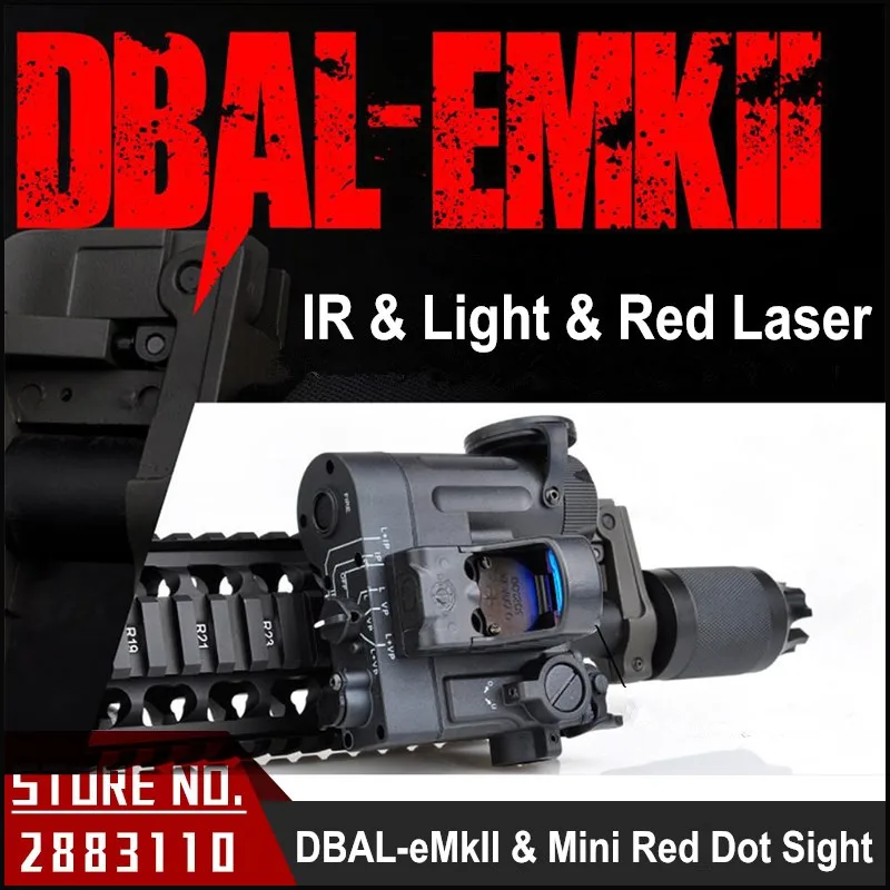 Element Airsoft DBAL Тактический светильник-вспышка ИК лазерный светодиодный фонарь EX328 красный точечный прицел оружие Li EX201 страйкбол оружие прицел светильник