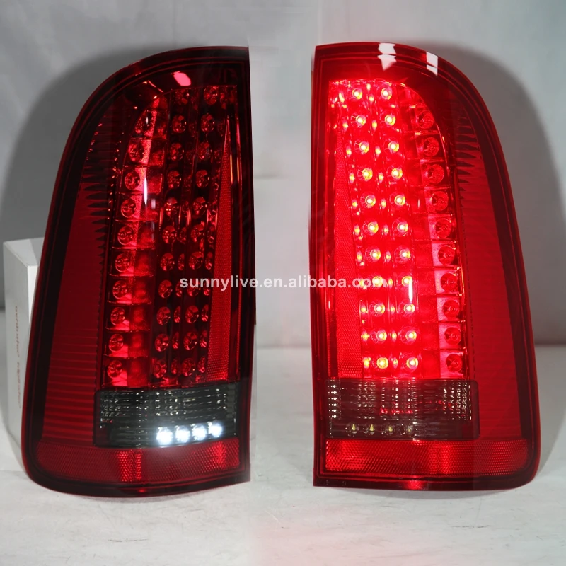 

For TOYOTA Vigo LED Tail Lights 2008-2013 Year Red Black YZ