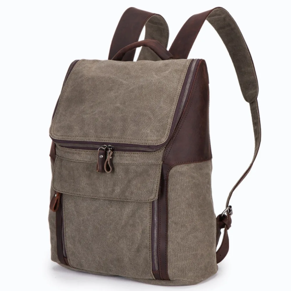 

2018 Women Men Unisex Canvas Backpacks Large School Bags For Teenager Boys Girls Laptop Backbag Mochila Rucksack Grey Travel Bag