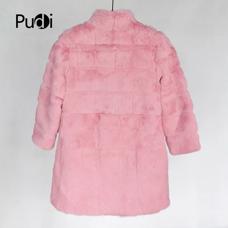 purple Ct844 Beige Outwear Nouveau Complet Manteaux Pudi black grey De red Veste Réel Pelt 2018 Fourrure Femmes Manteau Lapin Naturel pink qwO6gHZq