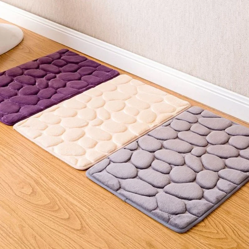 bagno rimbalzo tappeto comodo zerbino cucina piastrelle wc tappetino assorbente flanella tappetino morbido tappeto da bagno