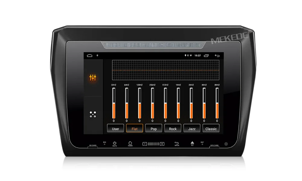 Top Mekede android 9.1 Car multimedia stereo head unit navigation GPS NAVI DVD player for Suzuki Swift 2017 2018 2019 8core 32GB ROM 19