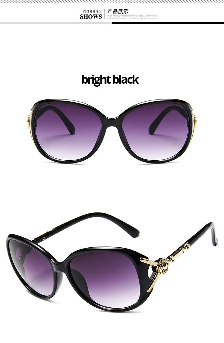 Овальный женские солнцезащитные очкив ретро стиле UV400 большие круглые градиентные солнцезащитные очки Роскошные Брендовая Дизайнерская обувь Винтаж Lunette De Soleil Femme