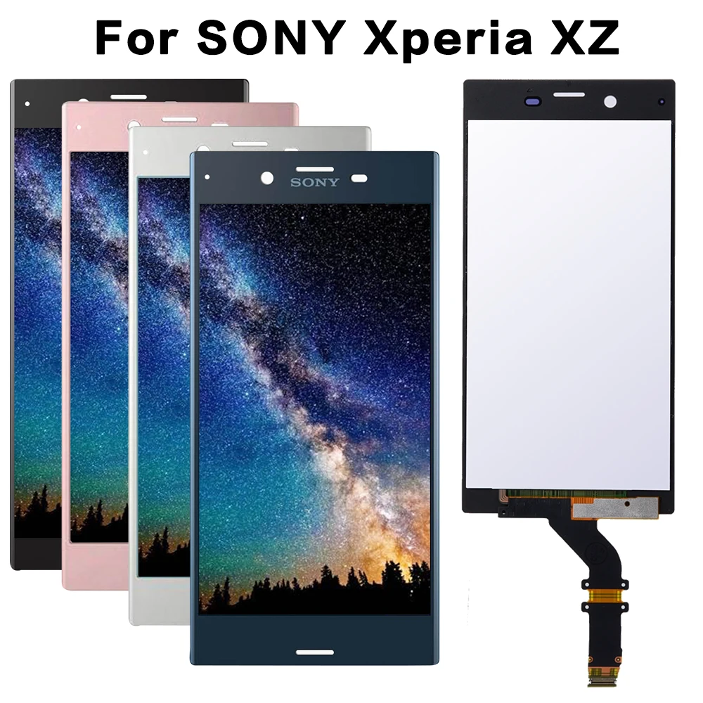 5,2 дюймовый ЖК-дисплей для SONY Xperia XZ дисплей F8331 F8332 сенсорный экран дигитайзер Запасные части для SONY Xperia XZ дисплей