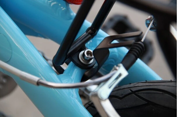 Складная велосипедная стойка, алюминиевая велосипедная стойка BMX BYA412, задняя стойка