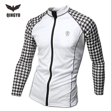T Shirt Men Brand 2016 Men’S Fashion Trend Of Color Sleeve Tops & Tees T Shirt Men Long Sleeve Slim MaleXXL NKSD
