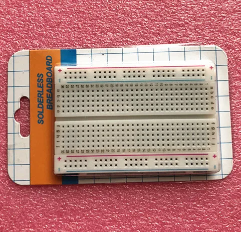 

10pcs mini bread board / breadboard 8.5CM x 5.5CM 400 holes