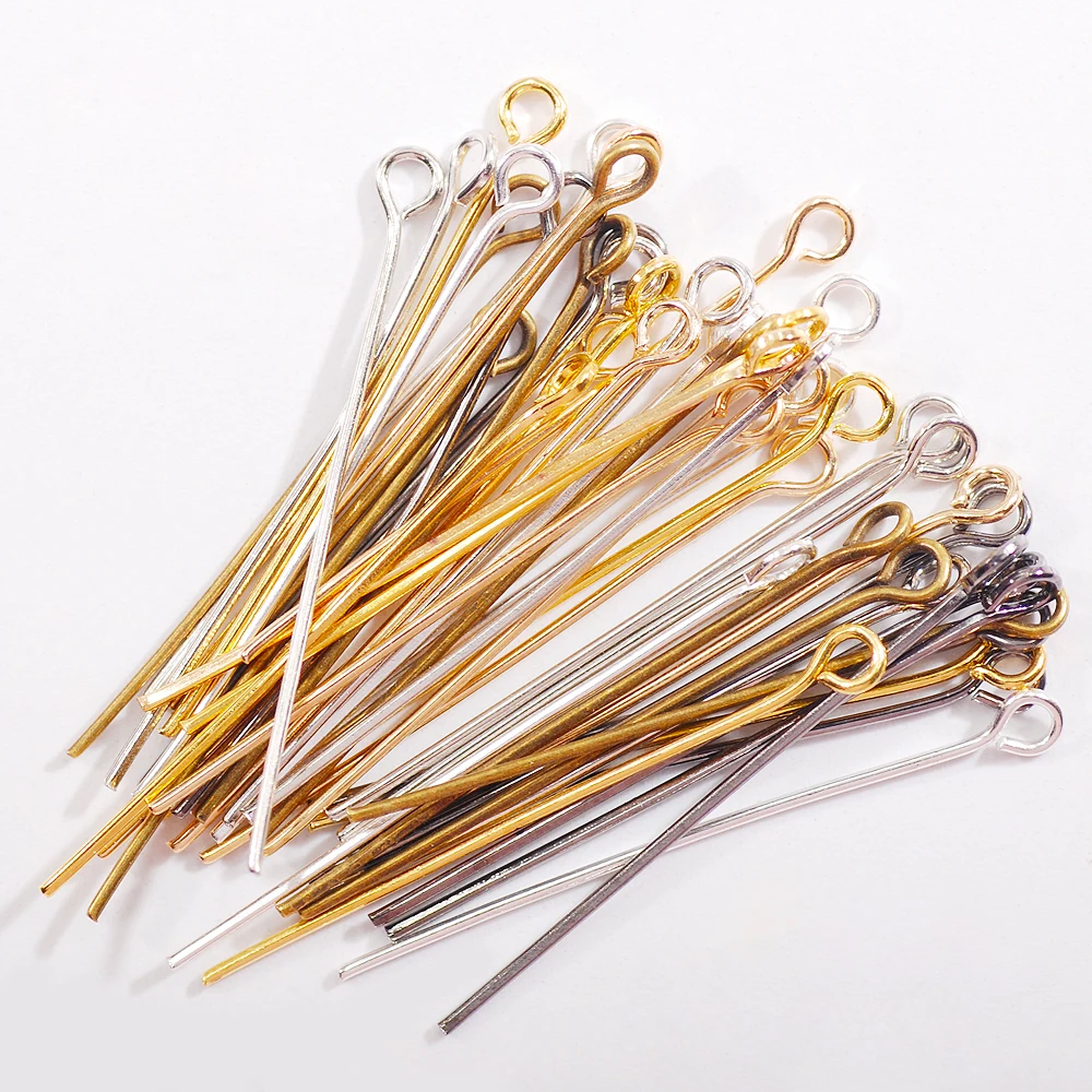 

16 20 26 30 35 40 45 50 60 70 mm the shape of 9 connecting Pins hairpin string jewelry accessory for DIY Jewelry Findings