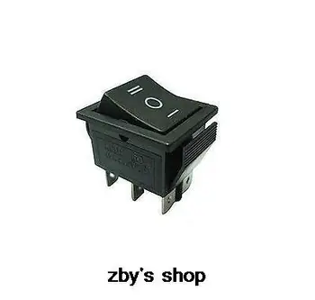 

(5) DPDT NO/OFF/NO Forward-Stop-Reverse 3 P 15/30A 6 Pins Boat Rocker Switch