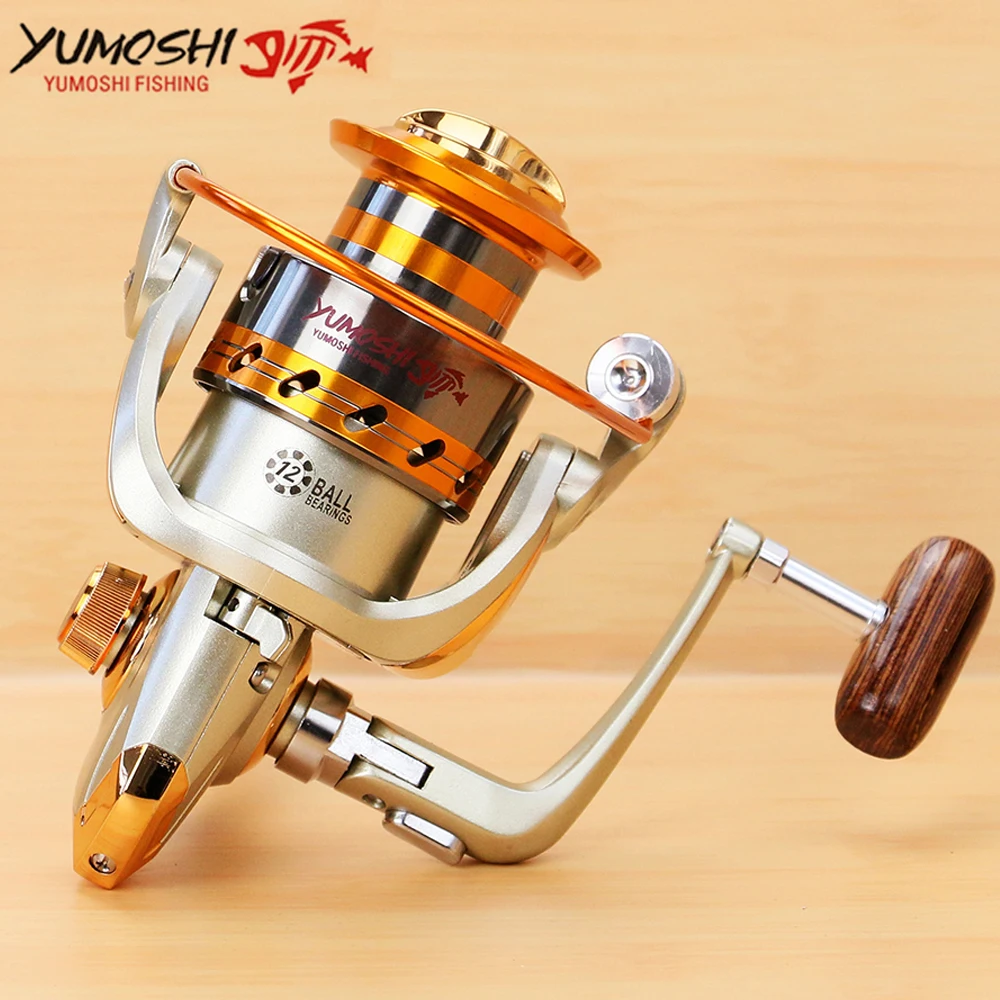 

New 2017 Fishing Reel 12BB 500 -7000 spinning reel carpa molinete de pesca roda spinning wheel fishing reel