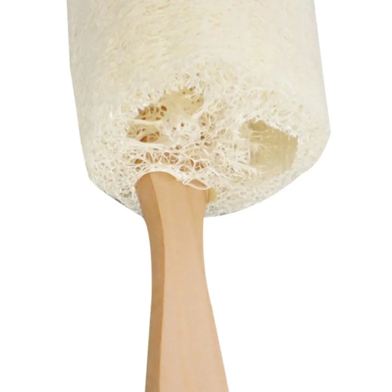 Мочалка с деревянной ручкой для ванной и душа с длинной ручкой, толстое Мочалка для ванны, полотенце для купания, спина не требует, чтобы человек купал Лон