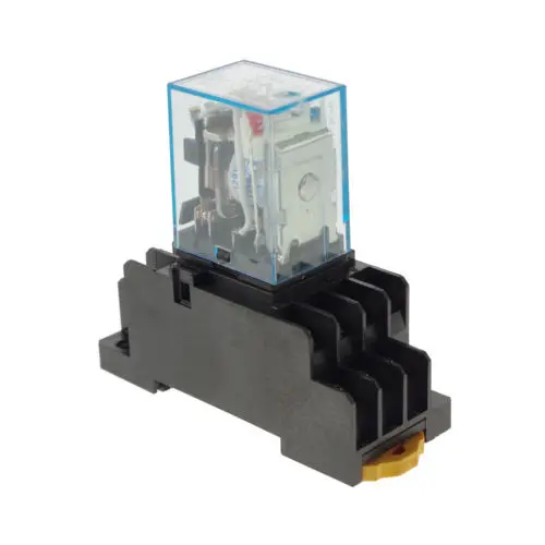 

10pcs 110/220VAC 5A Coil Power Relay JQX-13F MY4NJ HH54PL 14Pins 4PDT Socket