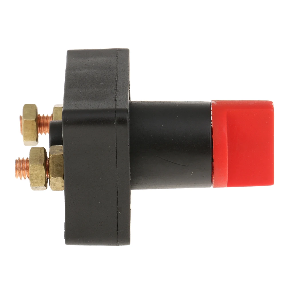 1 Pcs RV Truck Boat Car Battery Disconnect Switch Power Isolator Cut Off Kill Switch For Marine ATV Car Yacht Switch Accessories
