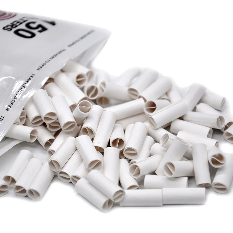 

Hornet Per Rolled Tips Natural Prerolled For Cigarette Rolling Paper 6MM Hand-rolled cigarette paper 150Pcs