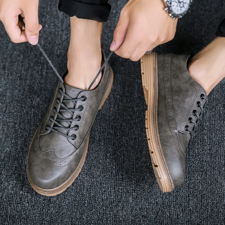 

2019 breathable and comfortable casual shoes fashion men's canvas shoes with men's sports shoes flying woven running shoes #1049