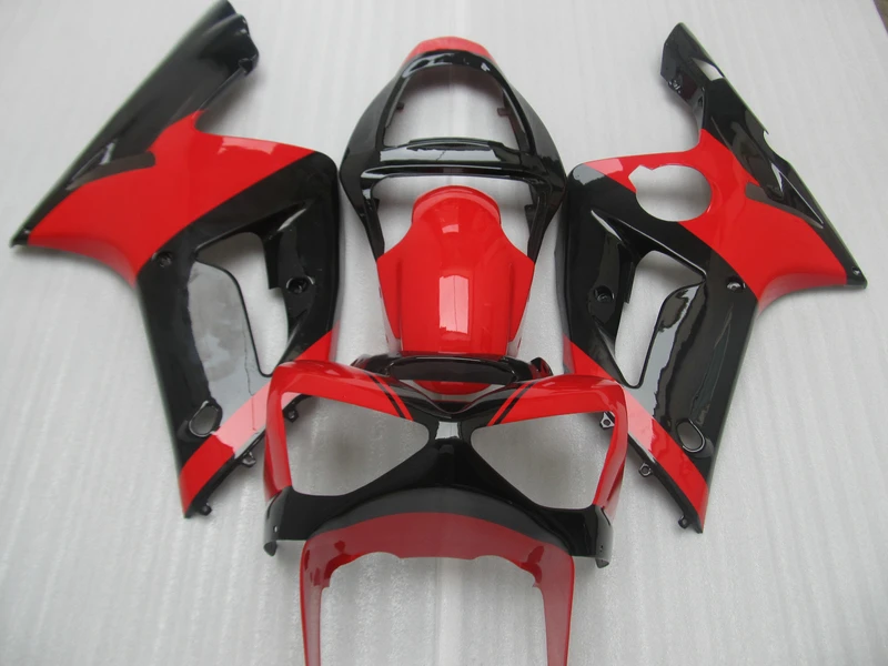 OEM injection mould Fairing kit for Kawasaki NINJA ZX6R 2003 2004 ZX-6R 03 04 red black high grade fairings set PS14 | Автомобили и