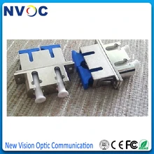10 шт./лот, LC-SC SC-LC LC SC металлический корпус дуплексный SM волоконно-оптический Гибридный адаптеры, одномодовый DX волоконно-оптический соединитель