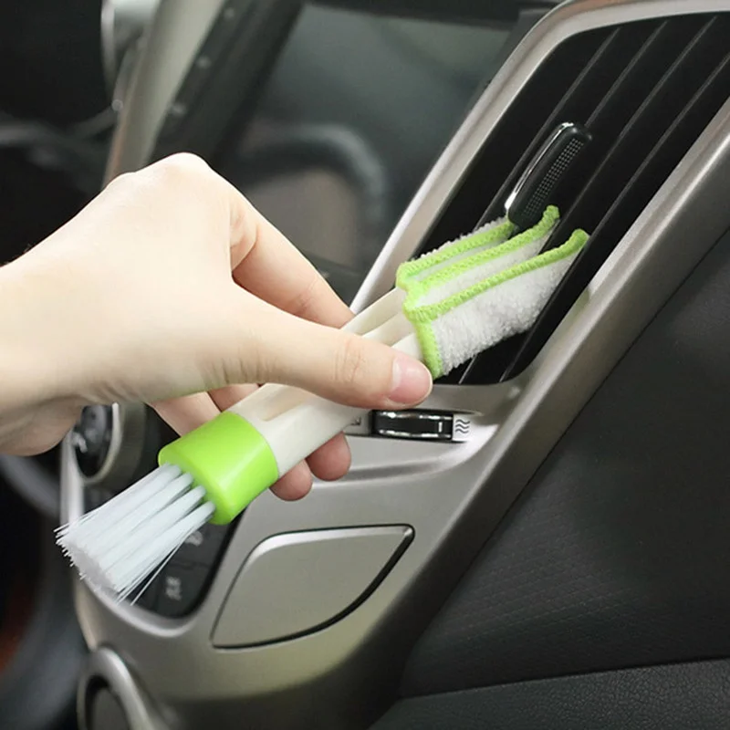 Car Air Conditioning Air Outlet Brush Car Crevice Brush Cleaning Brush