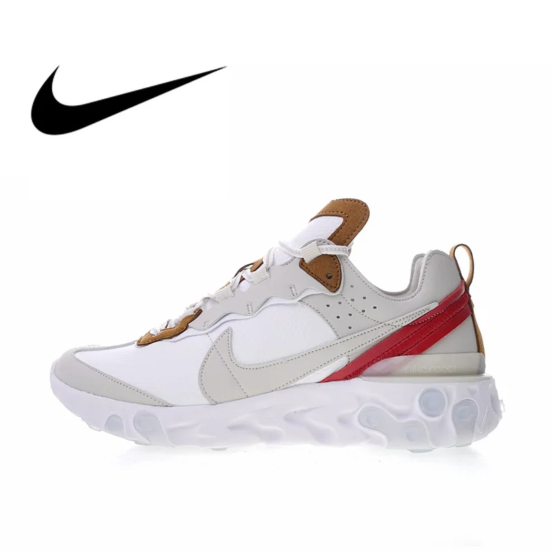

Original Authentic Nike Upcoming React Element 87 Women's Running Shoes Sport Outdoor Designer Sneakers 2018 New Arrival AQ1090