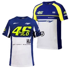Heißer Verkauf! Valentino Rossi VR46 M1 Fabrik Racing Team Moto GP T-shirt
