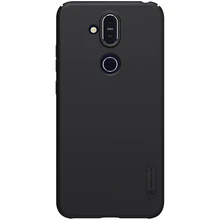 Чехол для Nokia 8,1 Глобальный Версия NILLKIN Супер задняя Матовая защитная поверхность ПК жесткий подарочная задняя крышка Держатель Телефона
