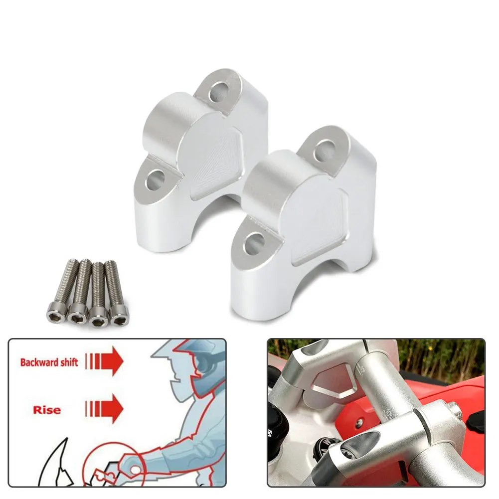 

Handlebar Riser Clamp Back Move Mount For BMW R1200GS LC R1200GS Adventure R 1200GS Rallye R 1200 GS LC ADV R1250GS 1G13