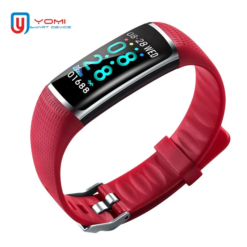 

2018 Smart Bracelet Android IOS Health Watch Fitness Bracelet Heart Rate Tracker Blood Pressure Smartband for Women Lady