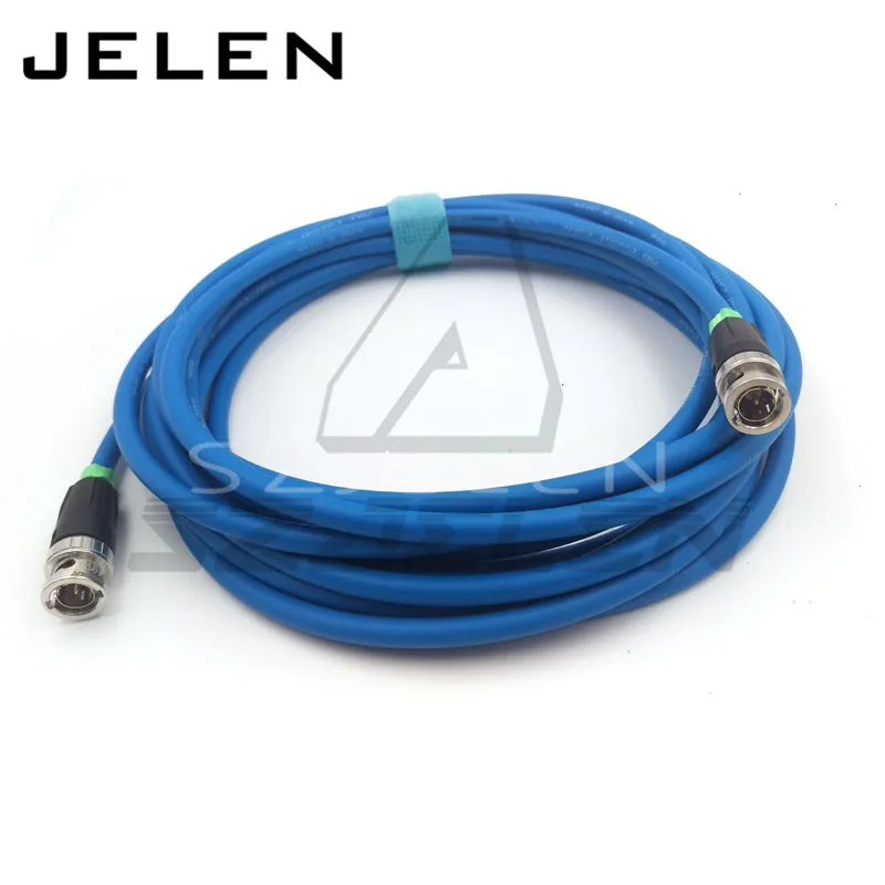 5 м HD SDI видео коаксиальный кабель, 75 коаксиальный кабель, 75 Ом коаксиальный кабель CANARE LV-61S 75 Ом синий кабель