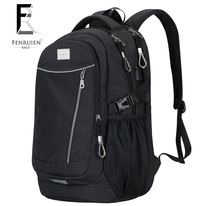 

FRN Multifunction Men Backpack 15.6 inch Laptop Backpack Bag USB Charging Casual Student Travel Backpack Men Mochila