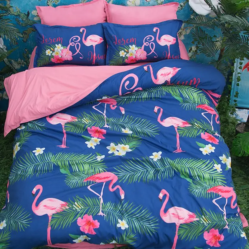 flamingo bedding