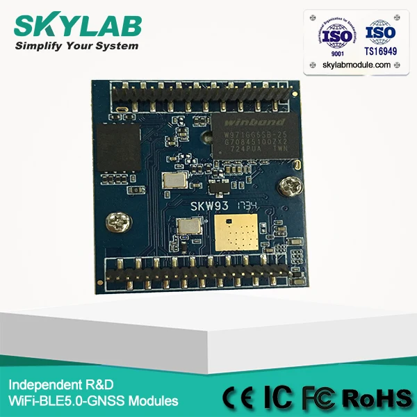 2021 новый модуль камеры FCC CE RoHs I2C SDIO I2S(192K/24 бита) PWM UART lite GPIO1024Mb DDR2 256Mb Flash dual band USB